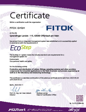 飞托克德国 ISO 14001 and ISO 45001